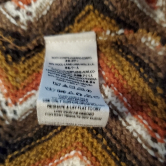 Host Picked - Free People "Rhiannon" Chevron Sweater Dress NWOT - Picture 15 of 15